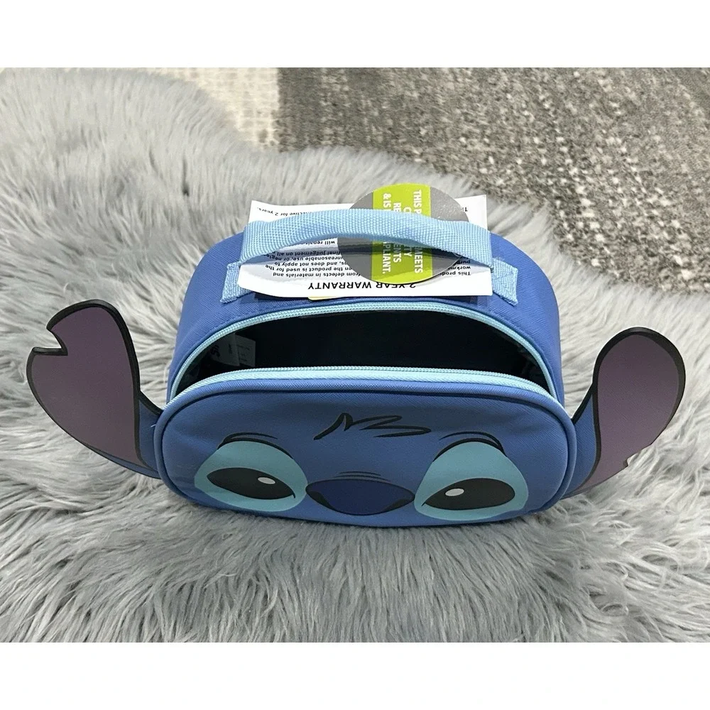Disney Lilo and Stitch Lunch Box for Kids PU Leather‎ Insulated NEW